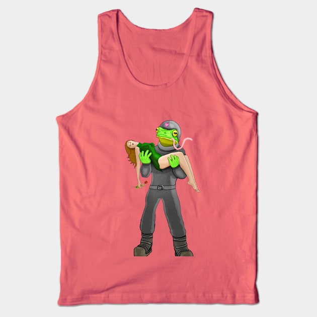 Space Frog Tank Top by MalcolmKirk